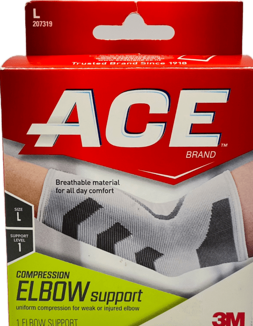 Ace - Compression Elbow Support (L) - 3 M - 1 Elbow Support