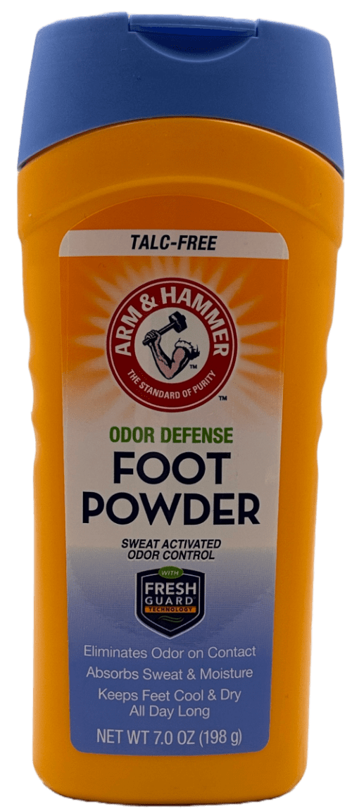 Arm & Hammer - Odor Defense Foot Powder - Sweat Activated Odor Control - 7 Oz