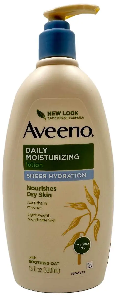 Aveeno - Daily Moisturizing Lotion - Sheer Hydration - 18 FL OZ