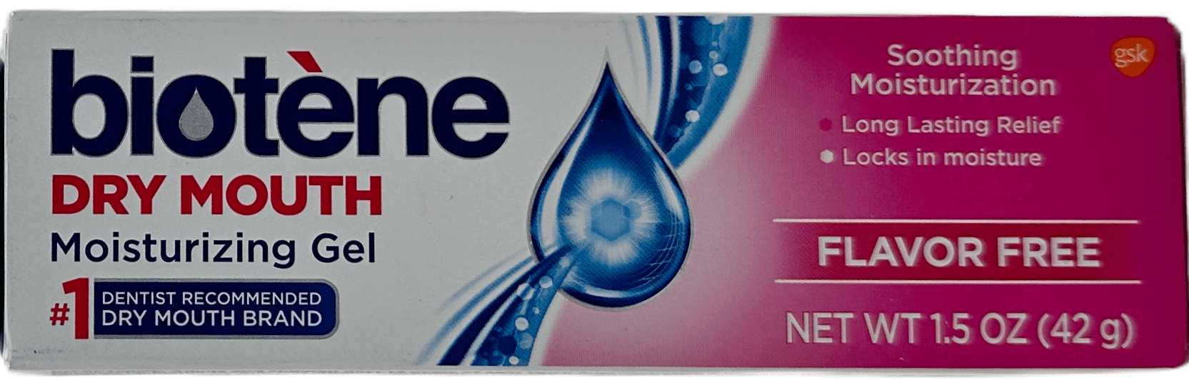 Biotene Dry Mouth Moisturizing Gel - Flavor Free - 1.5 OZ