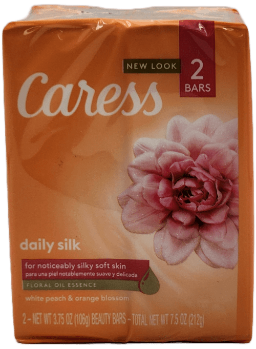 Caress Daily Silk Beauty Bar Soap - Floral Essence 2 Bars
