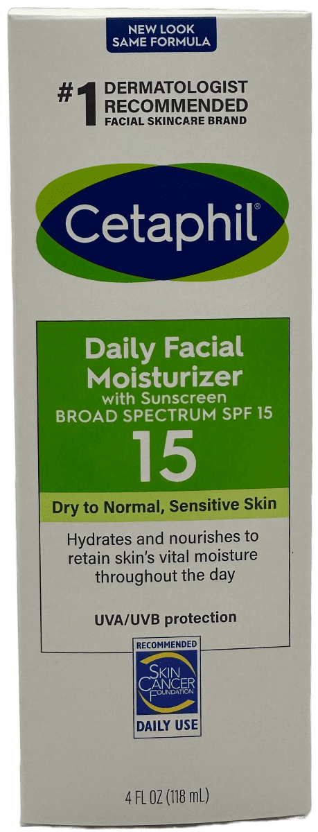 Cetaphil Daily Facial Moisturizer with SPF 15 - 4 FL OZ