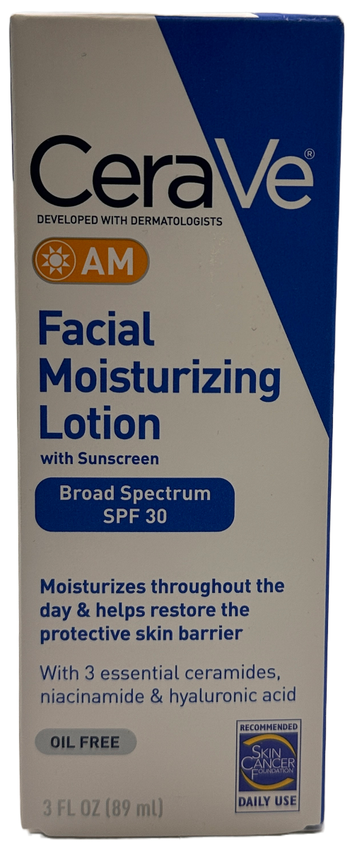 CeraVe Facial Moisturizing Lotion With Sunscreen - SPF 30 - 3 FL OZ