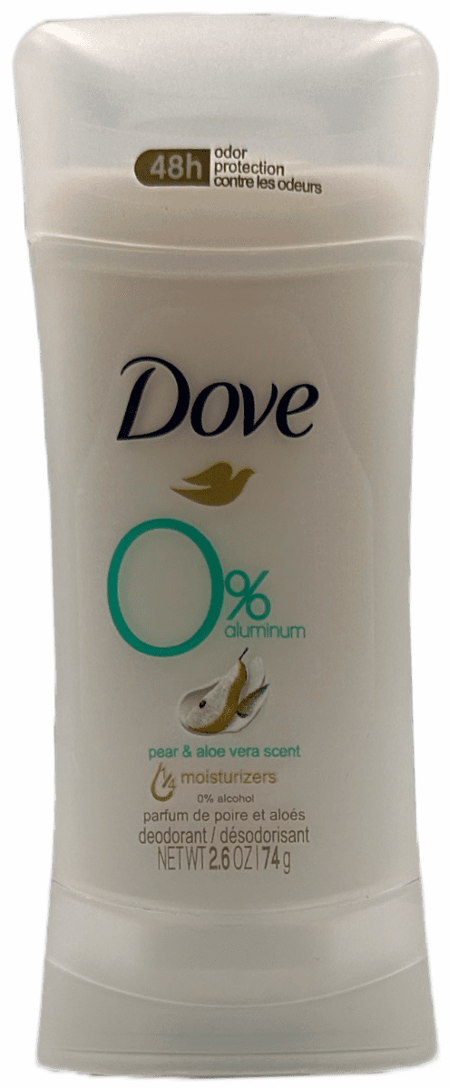 Dove Deodorant - Pear & Aloe Vera Scent - 2.6 OZ