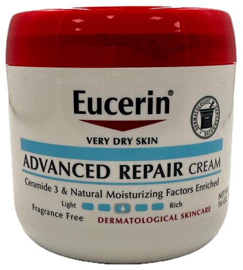 Eucerin - Very Dry Skin - Advanced Repair Cream - 16 OZ
