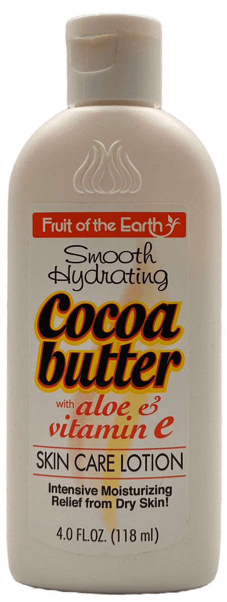 Fruit Of The Earth Skin Care Lotion - Cocoa Butter - 4 FL OZ