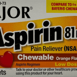 Major Aspirin 81Mg Chewable Orange Flavor - 36 Tablets
