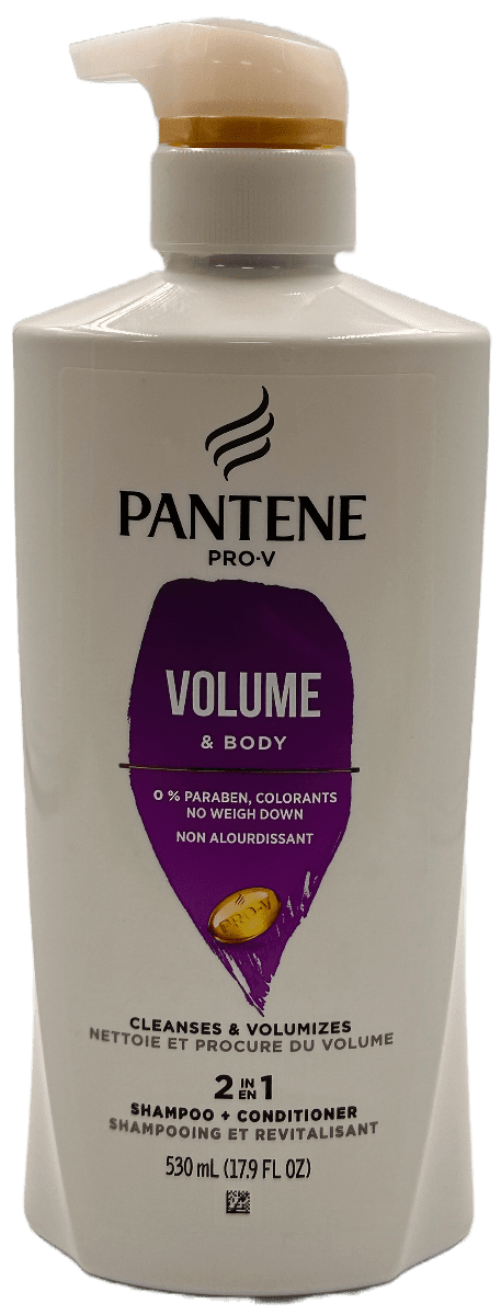 Pantene Pro-V Volume & Body 2-in-1 Shampoo, 17.9 oz