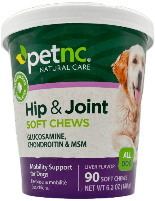 PetNC - Hip & Joint Soft Chews - 90 Soft Chews - 6.3 oz