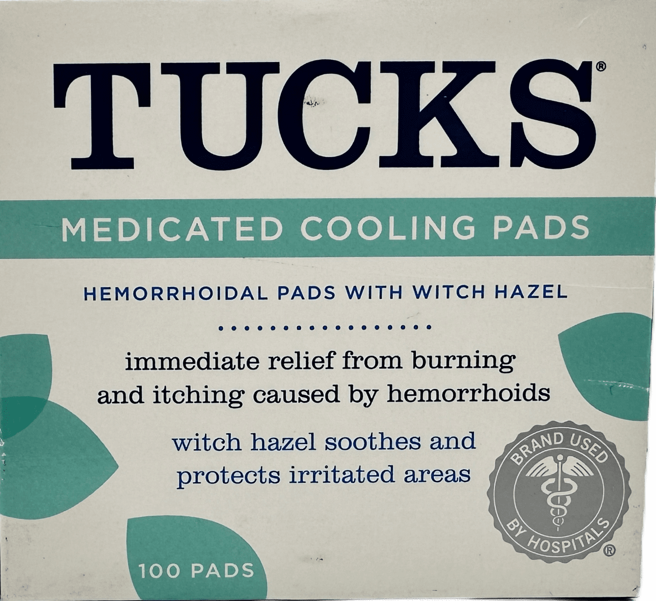 Tucks Medicated Cooling Hemorrhoid Pads - 100 Ct