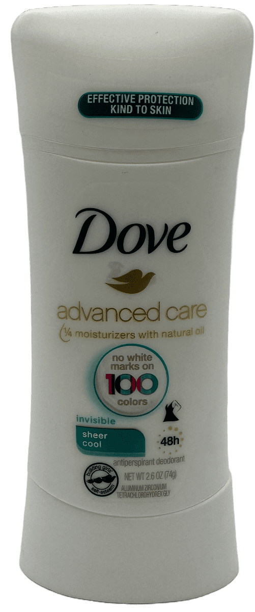 Dove Advanced Care Antiperspirant Deodorant - Invisible Sheer Cool - 2.6 OZ