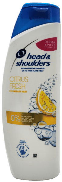 Head & Shoulders Shampoo-Citrus Fresh 500ml - Anti-Dandruff