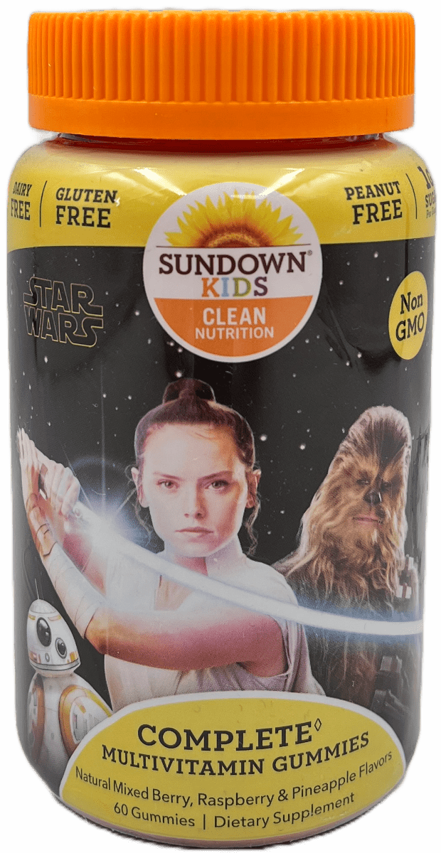 Sundown Kids Complete Multivitamin Gummies - Star Wars - 60 Ct